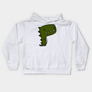 dinosaurs are looking for food Kids Hoodie